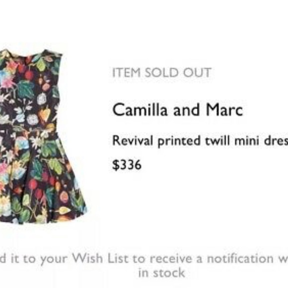 Camilla & Marc Revival Dress 6 Anthropologie - Picture 2 of 6